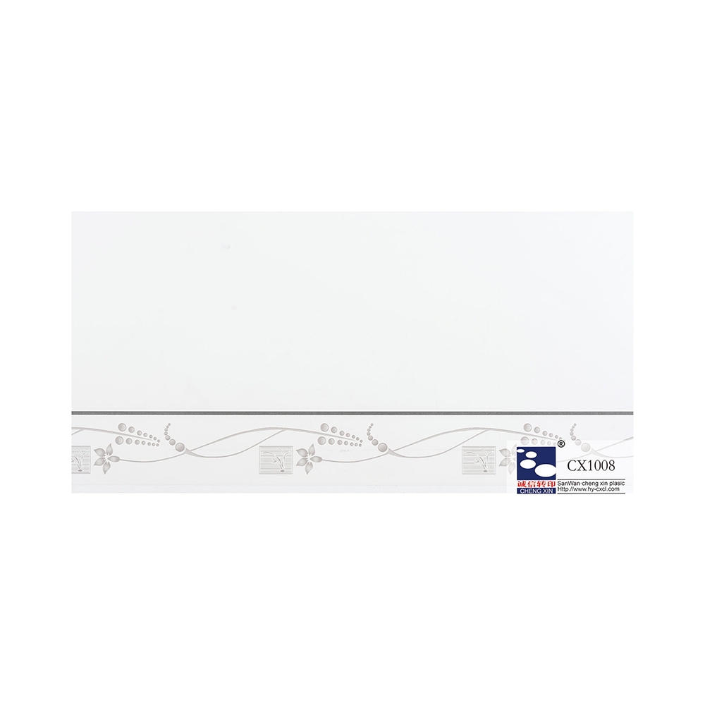 21cm Pvc Hot Stamping Foil with Rich Colored printed Flors For Plastic Panel CX1008