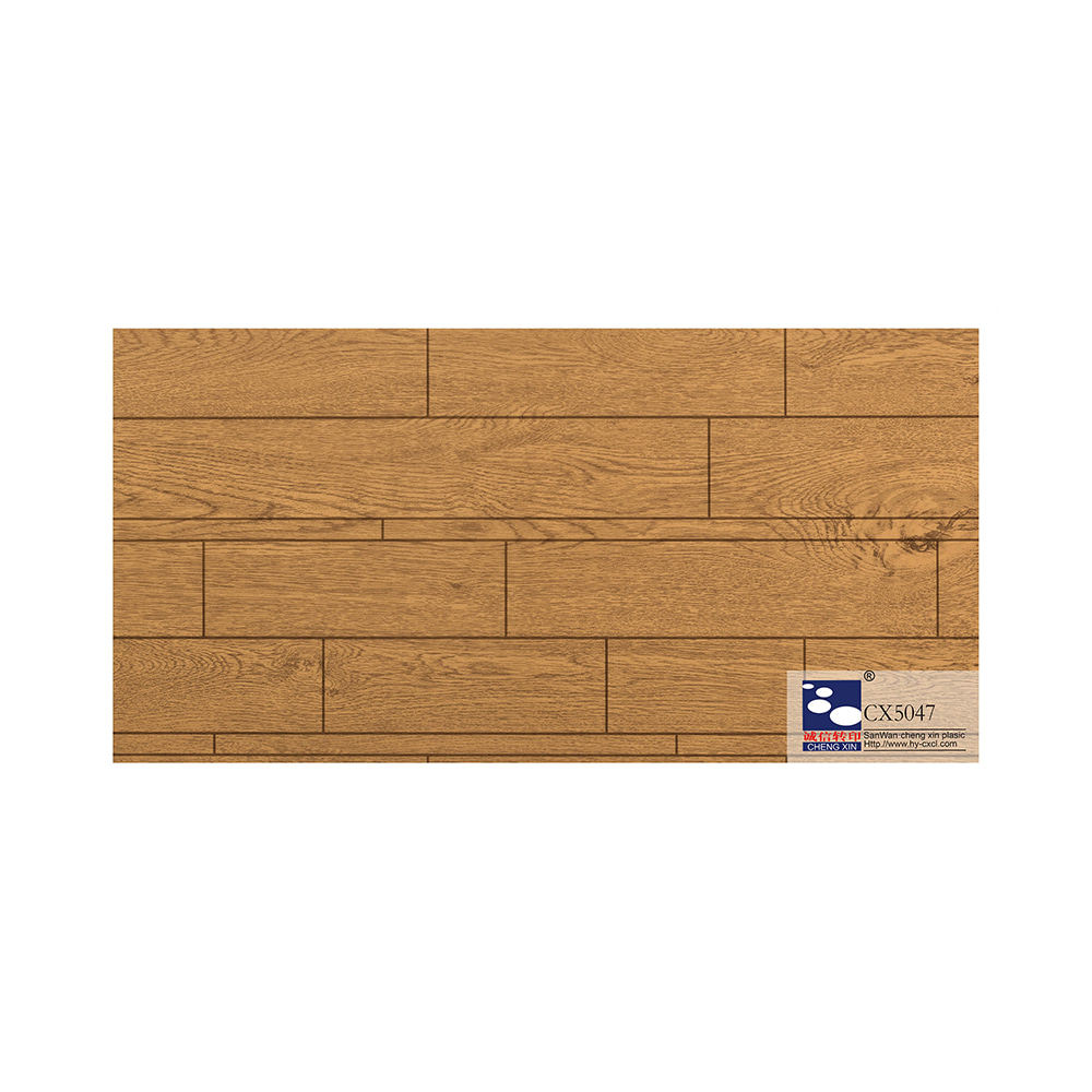 Wooden Style Modern Wood Grain Hot Stamping Foil Lamination Film for Furniture CX5047